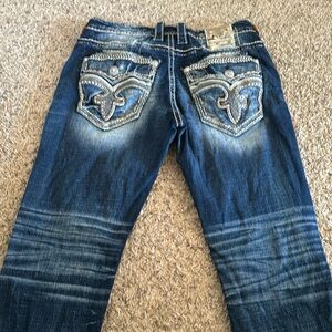 Size 33 Rock Revival straight jeans